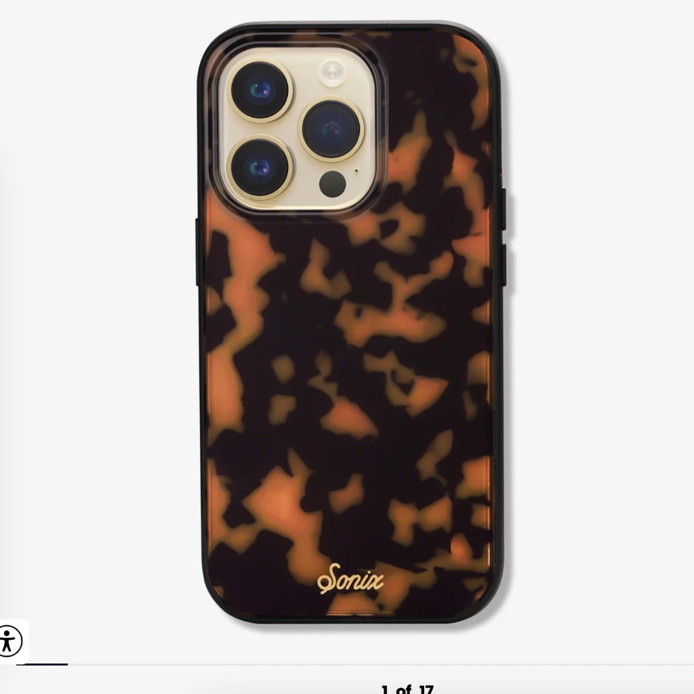 Sonic Brown Tort MagSafe® Compatible iPhone 15 Pro Case